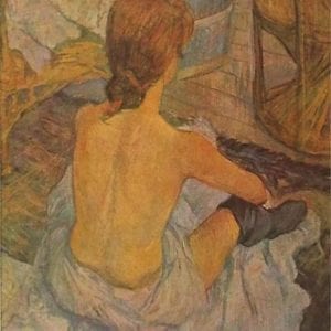 Nicely Framed Print of Woman