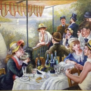 La Rose, Signed, Oil On Canvas