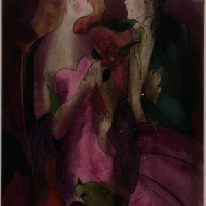 Linda Le Kinff Seriolithograph, Robe Du Soir
