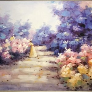 Impressionist Signed Oil On Canvas