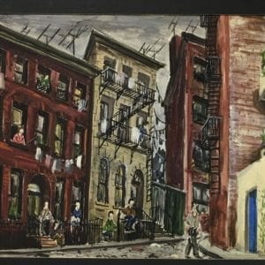 John H. Marsteller Painting, Dead End