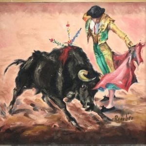 Signed, Norman Beaulieu Oil On Board, Ole