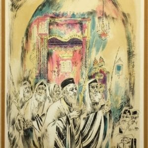Pencil Signed And Numbered Colored Engraving