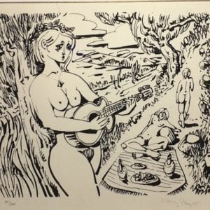 Pencil Signed & Numbered Lithograph