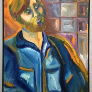 Signed D. L. Wilder Oil On Canvas Portrait